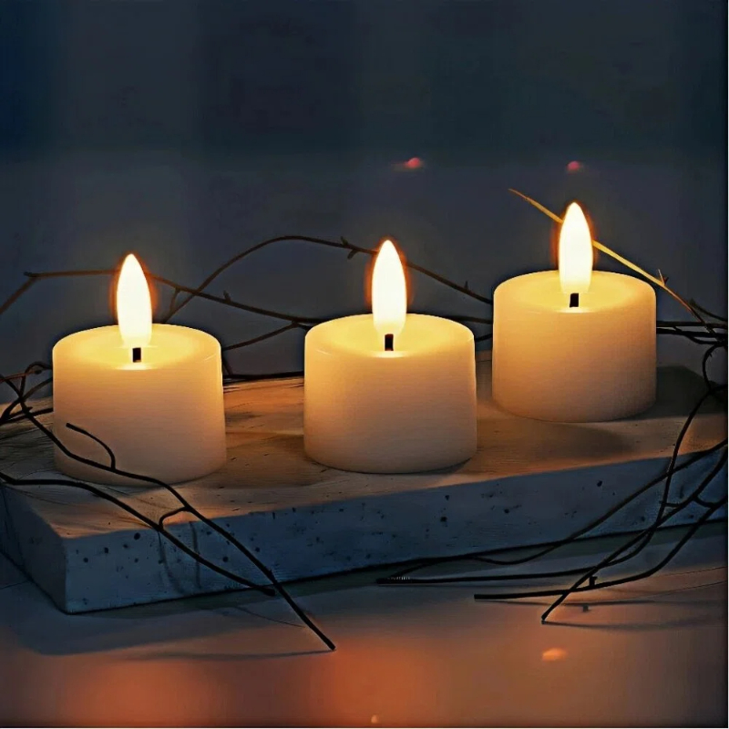 Simplelight Ivory Tea Lights Candles