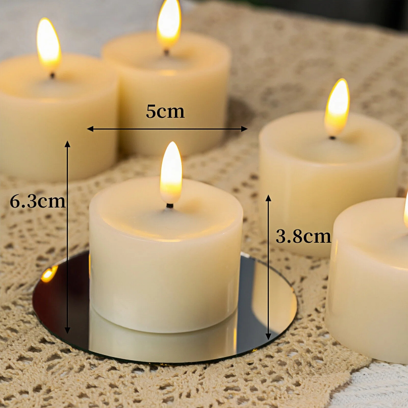 Simplelight LED Wax Candles - Pack of 6