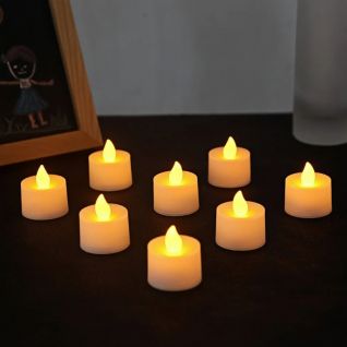 Simplelight Pack of 24 Tea Lights Candles Battery Operated
